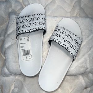BNWT Womens Adidas Adilette Slides Size 10
